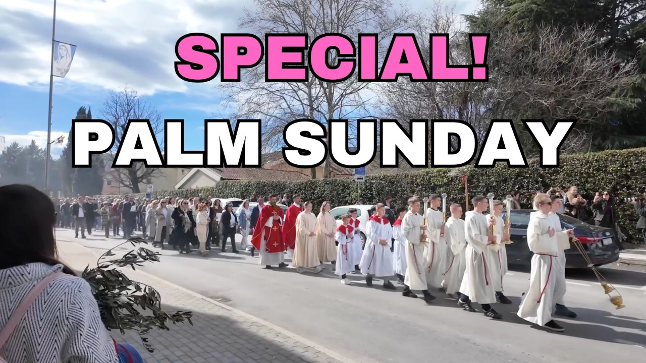 How Pilgrims and Locals Celebrate Palm Sunday in Medjugorje (You Won&rsquo;t Expect This)