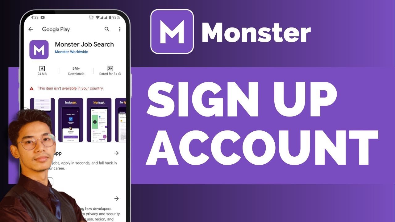 How To Sign Up On Monster Jobs !
