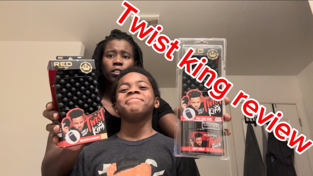 Kings new hairstyle| mom of 6| trying Bow Wows Twist king