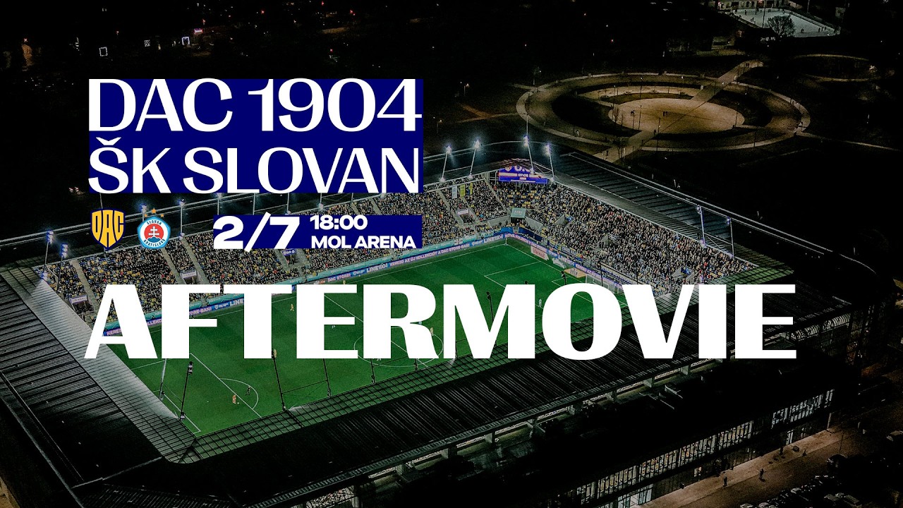 Official aftermovie | DAC 1904 - Slovan (0:3) | 2026.02.07.