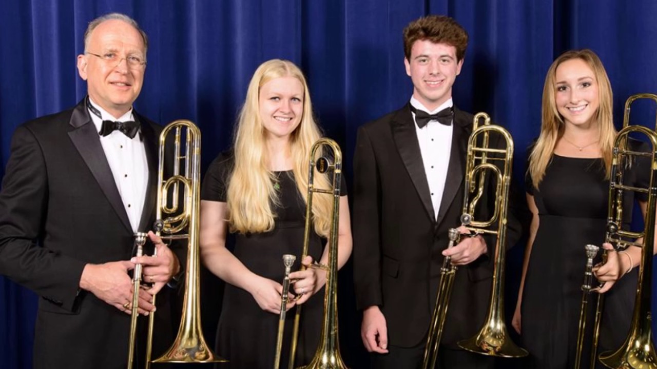 March of a Marionet - C. Trombone Quartet