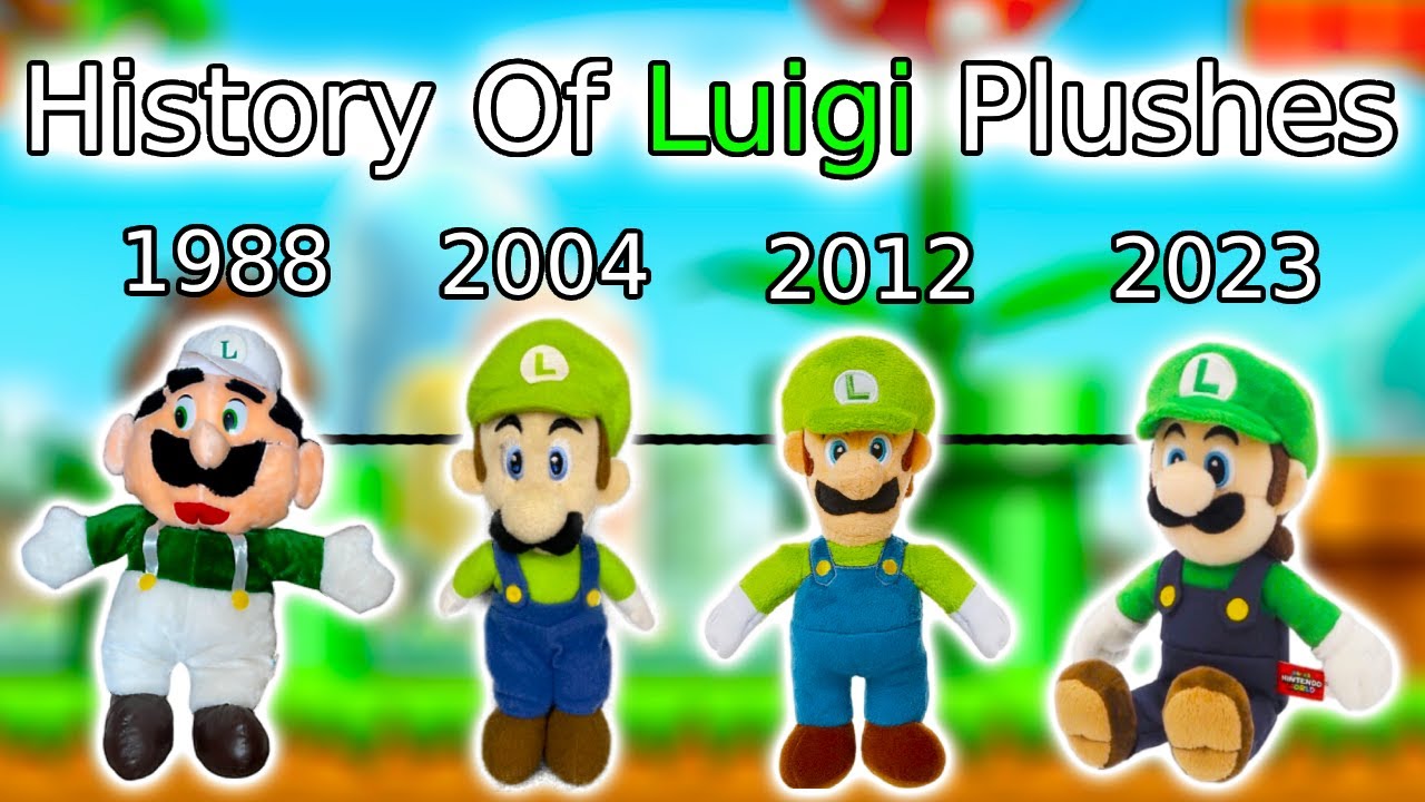The History Of Luigi Plushes