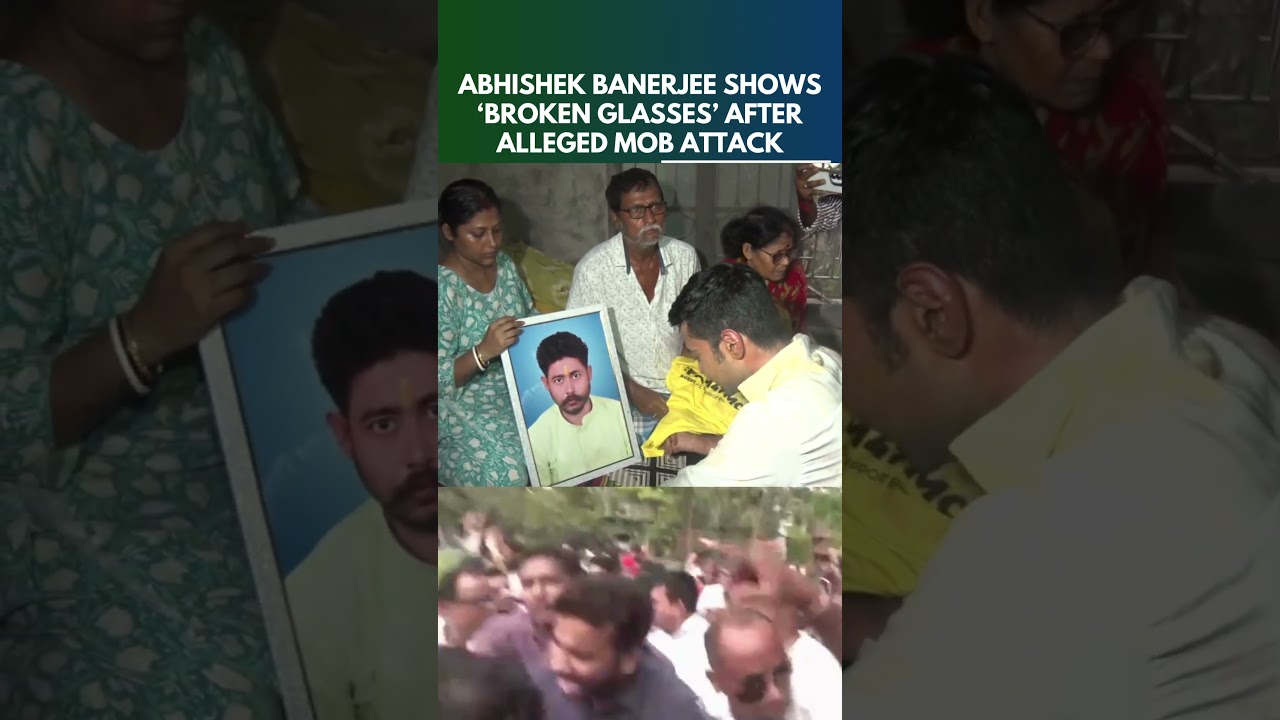 TMC MP Abhishek Banerjee Shows Broken Glasses After Sonarpur Incident | West Bengal News | N18S