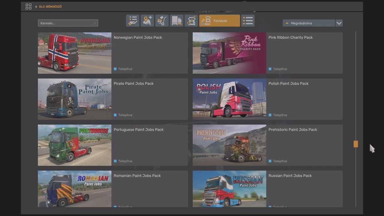 Euro Truck Simulator 2 - 1.58.1.1 , 1.58.1.2 összes dlc ingyen :)