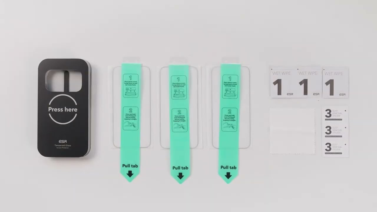 How to Apply ESR UltraFit Classic Screen Protector on iPhone 17 Series