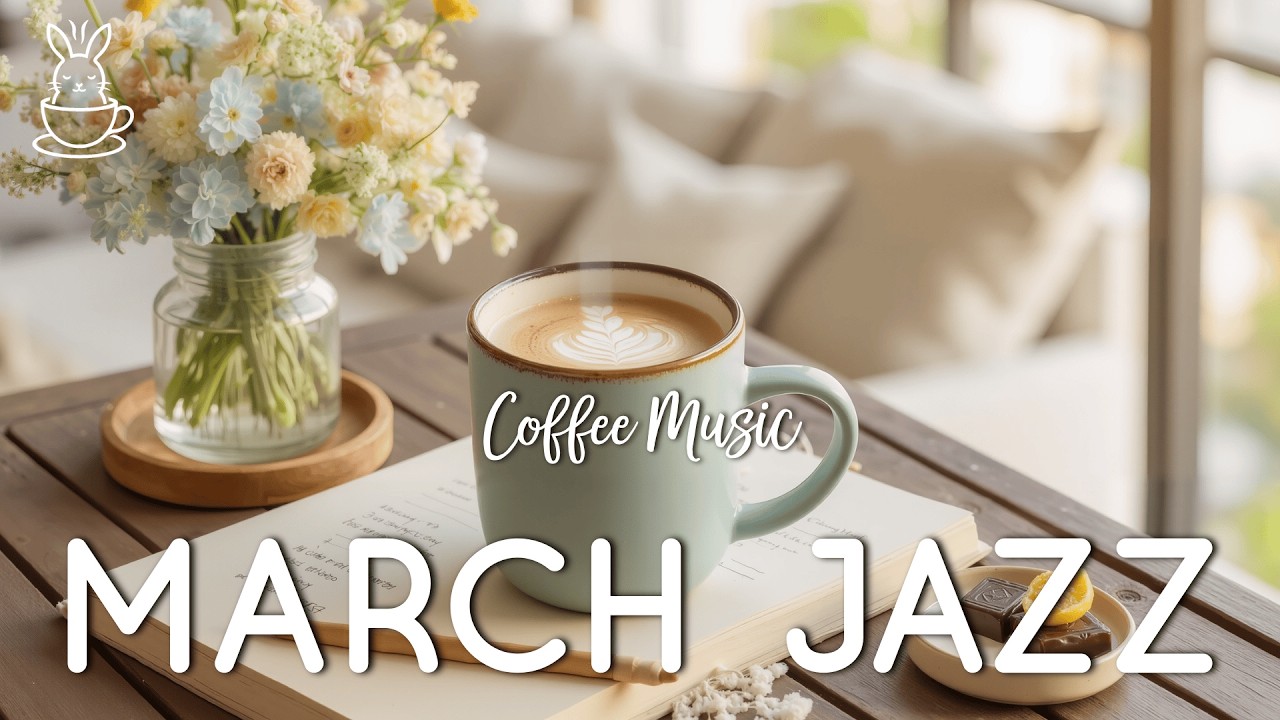 March Coffee Jazz ☕ Relaxing Bossa Nova & Positive Morning Bossa Nova Piano for Work and Study