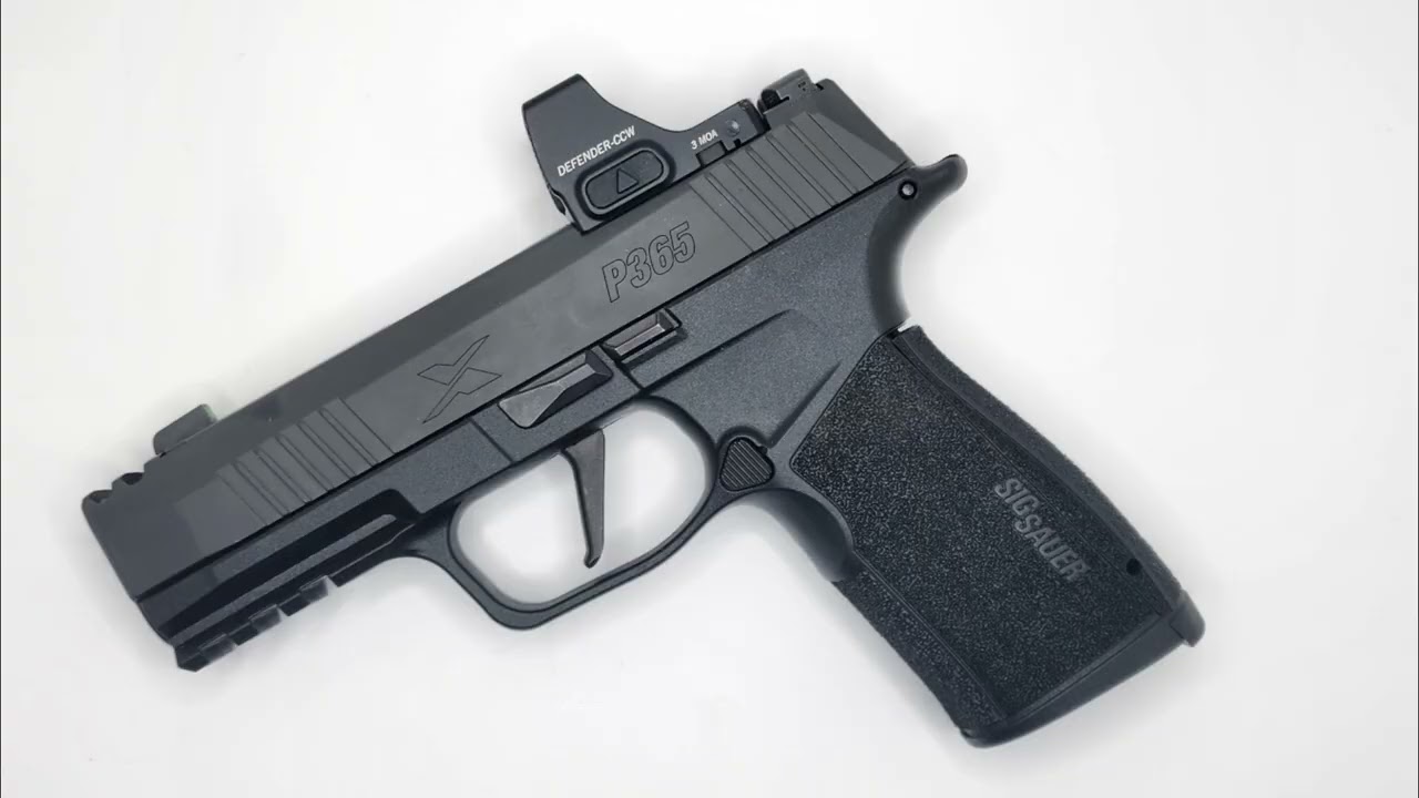 Обзор SIG Sauer P365 X-Macro Comp: Лучший 9-мм пистолет с компенсатором для скрытого ношения в СШ...