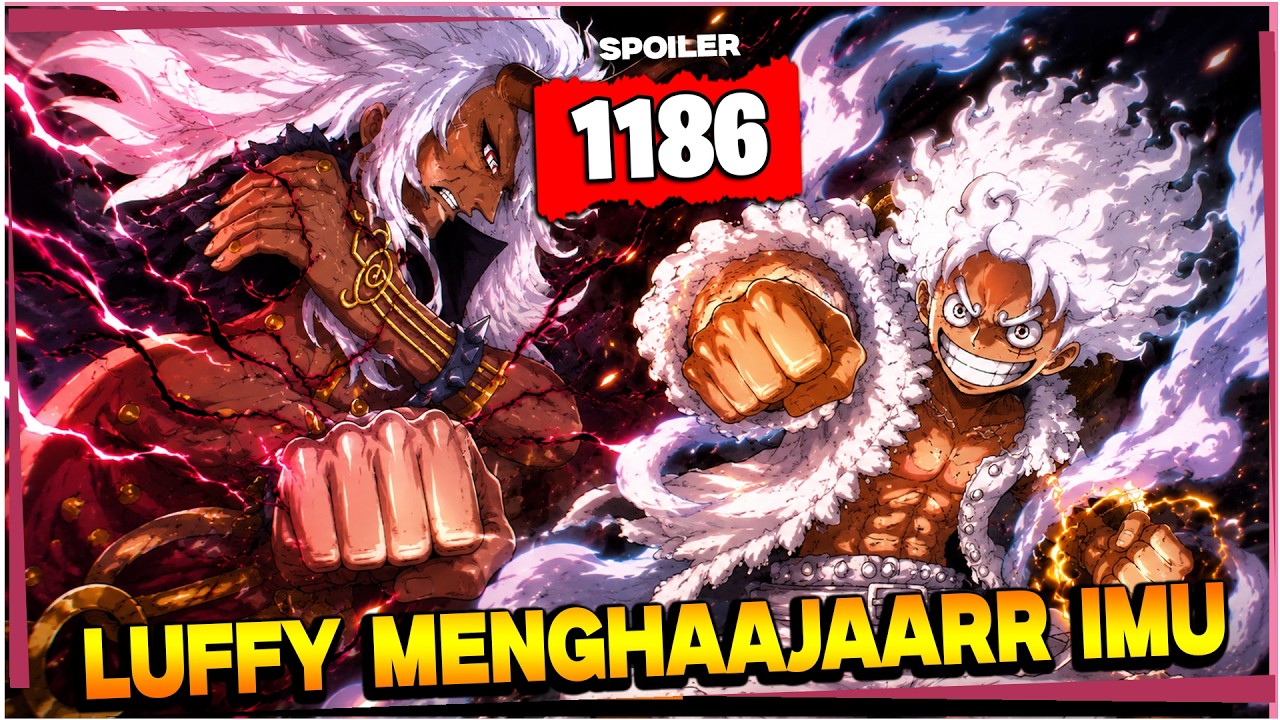 SPOILER OP 1186 - PANASS!! LUFFY BERI HADIAH JOTOSANN KE IMU!! ABAD KEKOSONGAN TERBONGKAR!!