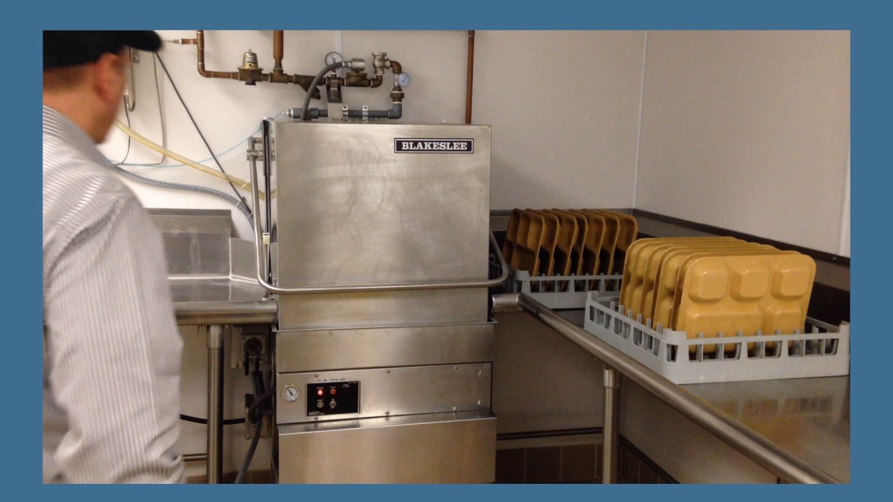 fort McCoy Dining Facility (DFAC) - Blakeslee Dishwasher (Daily Setup, Operation & Cleaning)