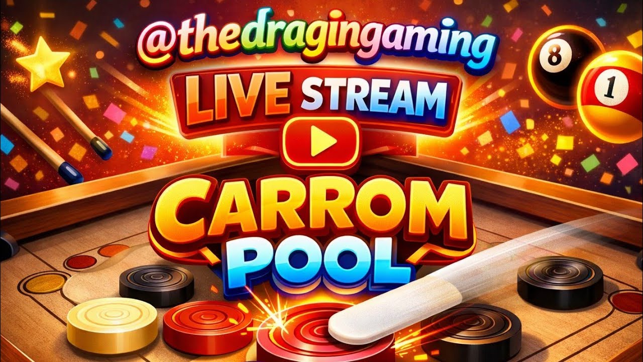 The Dragon Gaming is live 🔴 | #shorts #carrom #live #carromlover #gaming #shortlive #carrompool #fun