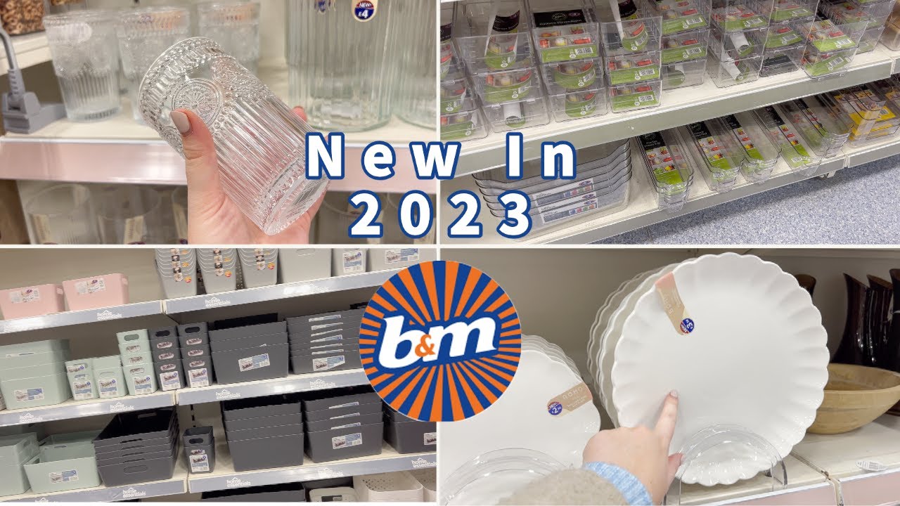 COME SHOPPING WITH ME TO B&M ✨ what's new in 2023 ✨ organisation, interior, homeware and sale