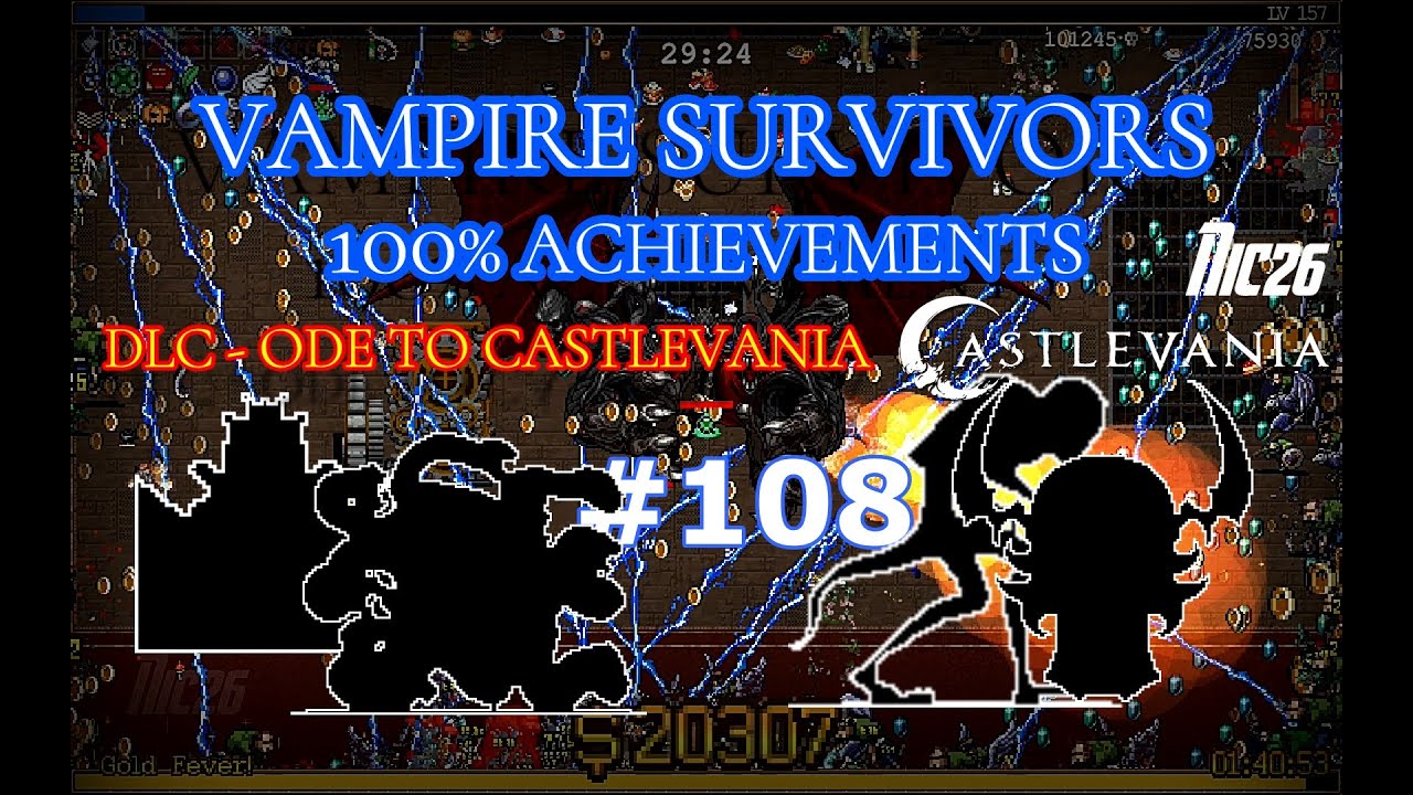 Vampire Survivors - 108 Final secrets (Unlock all Megalos and Chaos)
