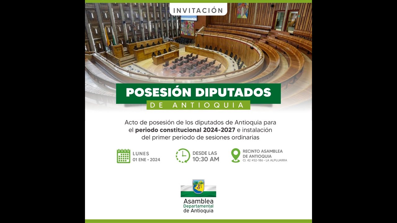 Sesión Ordinaria N° 01 del 01 de Enero de 2024 -Primer Período de Sesiones Ordinarias