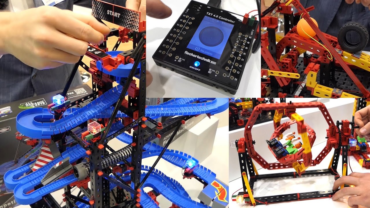Fischertechnik verrückte Reaktionen, Kirmes, Smart Robots, TXT 4.0 - Spielwarenmesse 2023 Interview