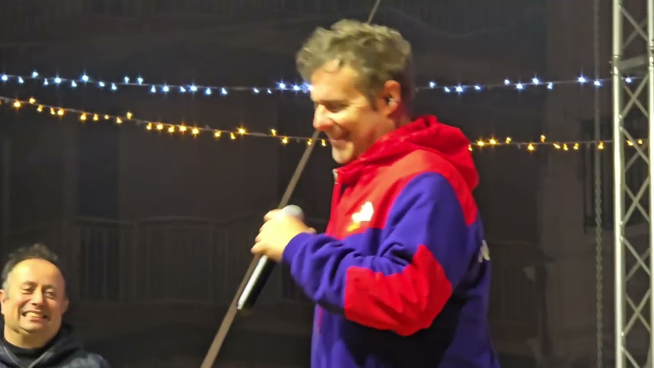 Paolo Meneguzzi in concerto a Rosolini.  30 dicembre 2024