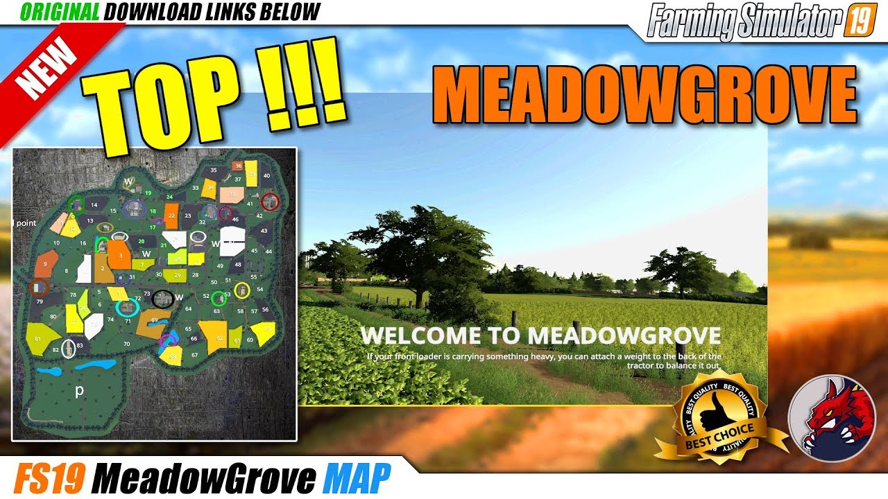 FS19 | MeadowGrove Map - review