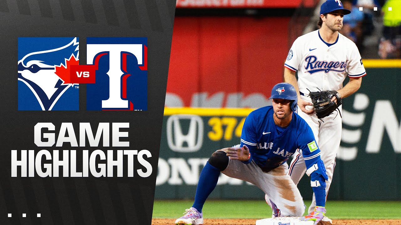 Blue Jays vs. Rangers Game Highlights (5/27/25) | MLB Highlights