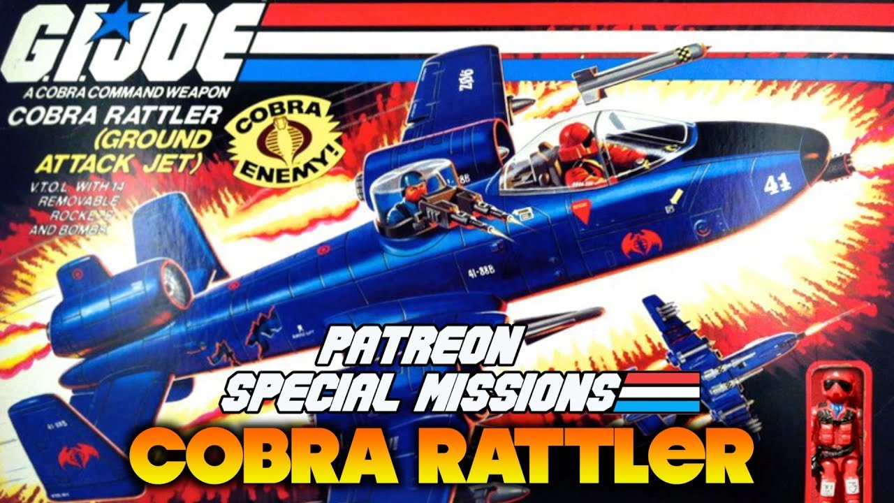 Специальные миссии Patreon: G.I. Joe Cobra Rattler (1984 и 2008)