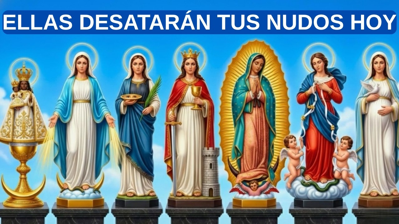 🚨 ¡URGENTE! 7 Vírgenes Se Unen HOY para Desatar Tu Milagro