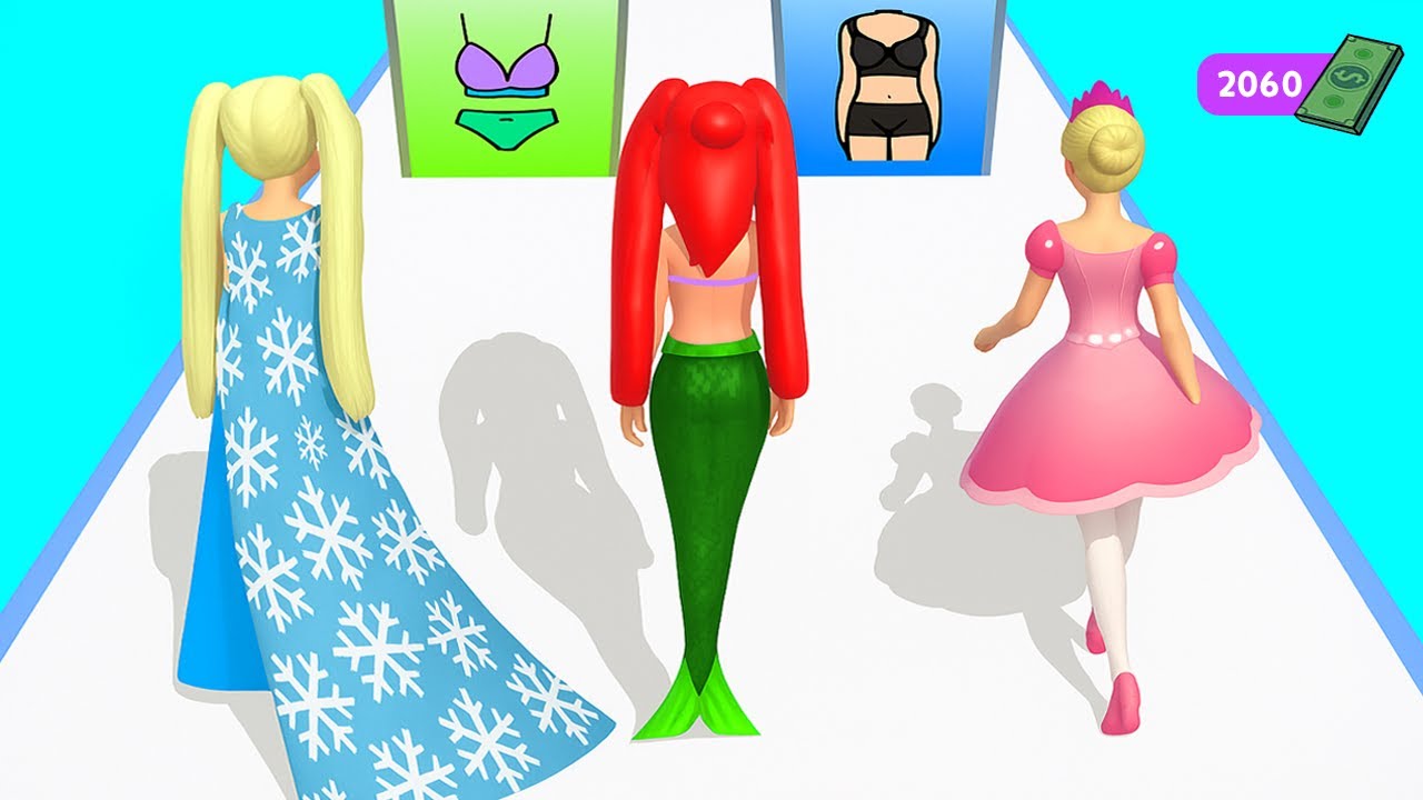 🌊인어공주부터 엘사까지?! 전설의 변신 퍼레이드🔥[Build A Queen 370~386]