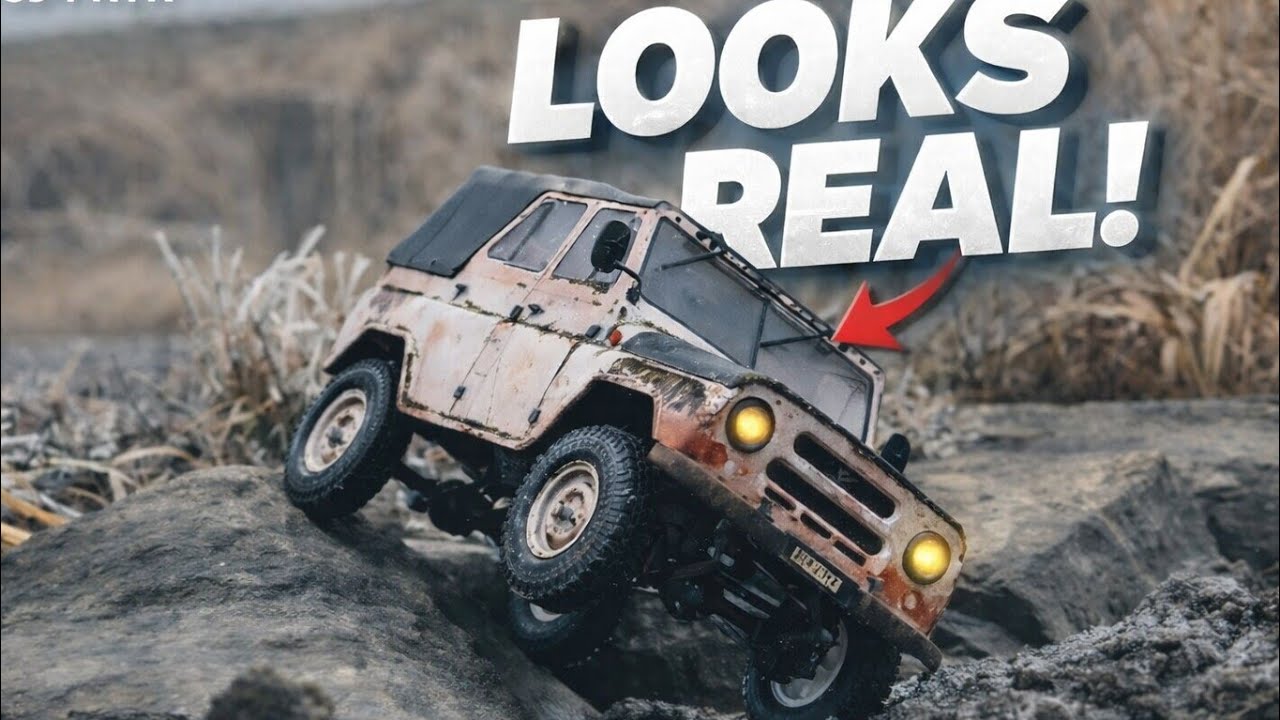 WPL C94 RTR | Эта крошечная радиоуправляемая модель выглядит НАСТОЯЩЕ после обработки под старину!