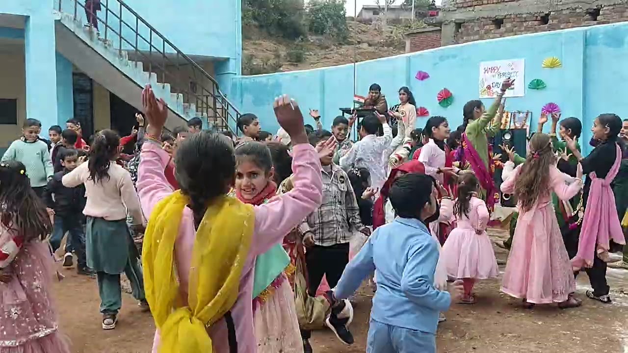 After Republic Day Function Students Group Dance & Fun 