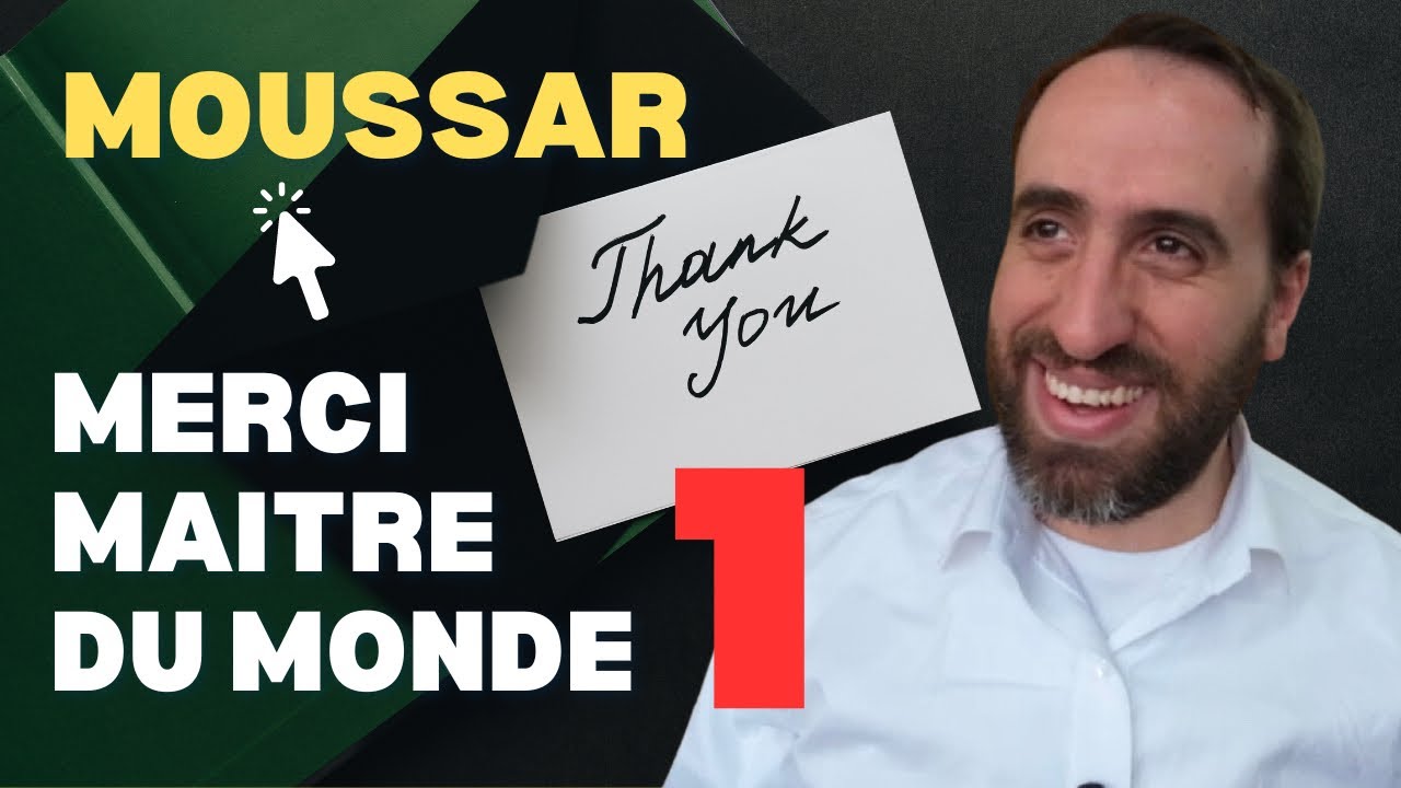 La base de la vie : Remercier son créateur. Section Moussar - Rav Mikael Aflalo