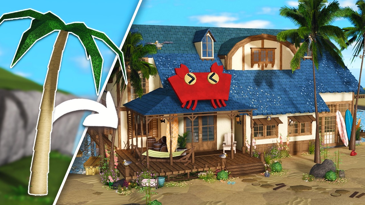 Can 20 Builders Make a Bloxburg Beach House Without Communicating?