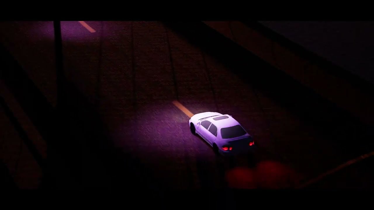 Purple Sunset Highway / 3D Cinematic - Unreal Engine 5.1