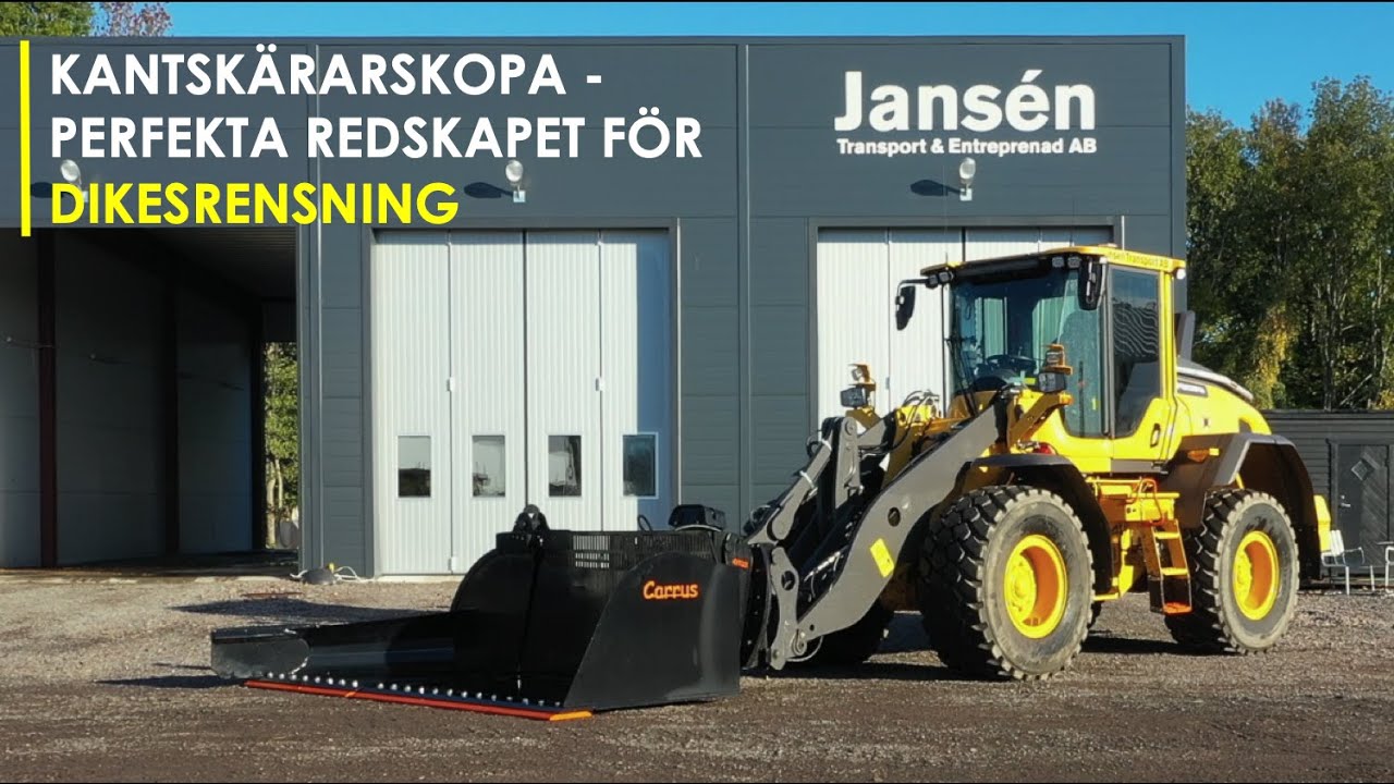 Kantsk&auml;rarskopa - f&ouml;r effektiv dikesrensning utmed v&auml;gar