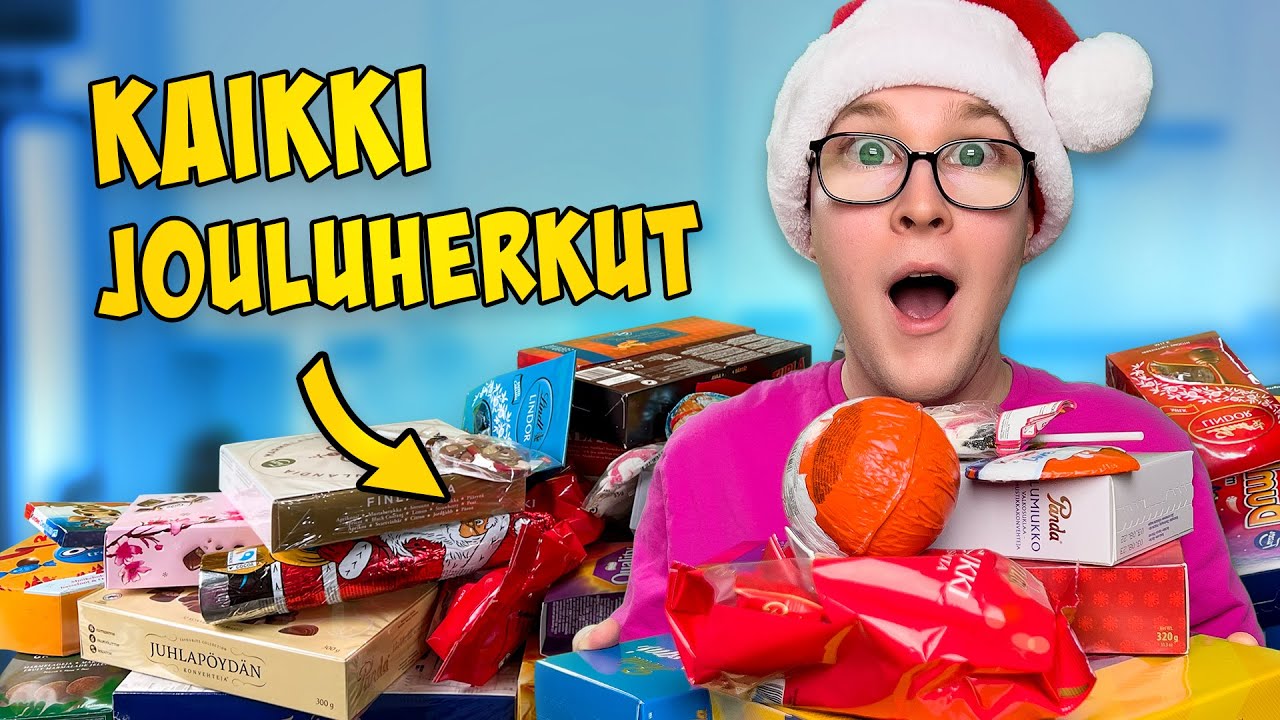 Testataan kaikki jouluherkut!