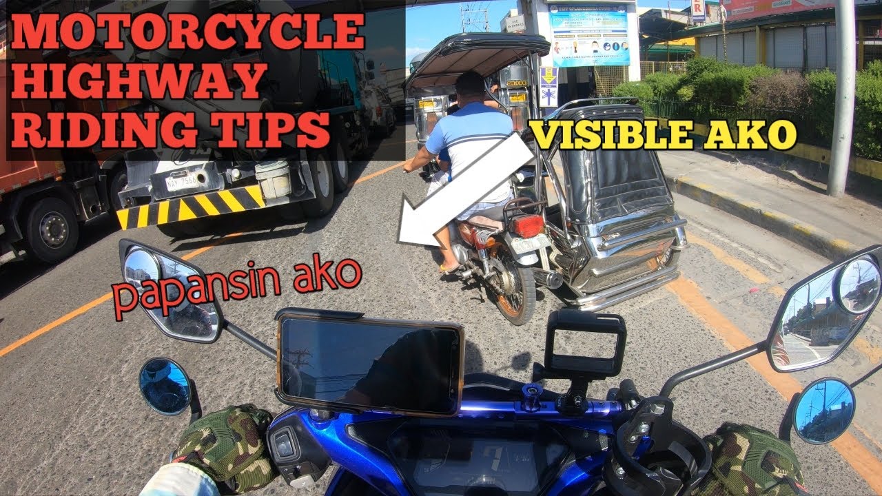 MOTORCYCLE HIGHWAY RIDING TIPS / MOTOCYCLE RIDING TIPS