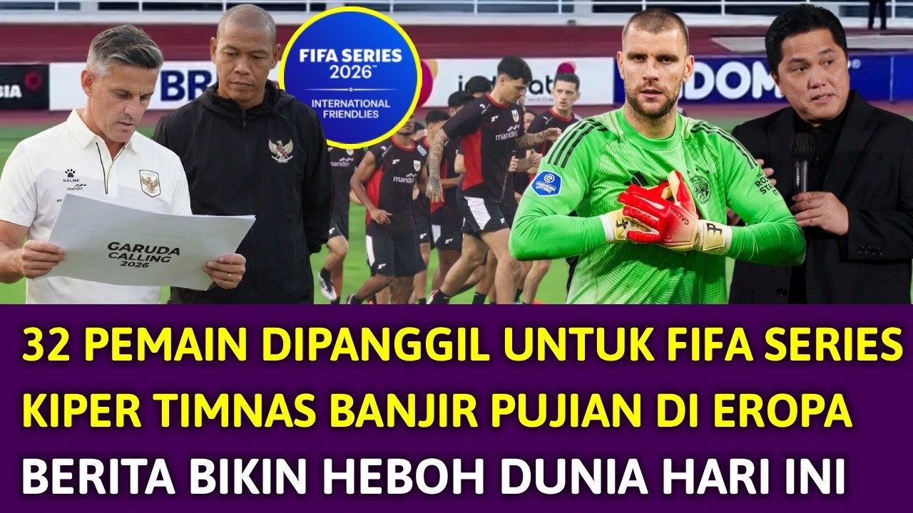 🔴 GENDERANG PERANG DITABUH !! 32 PEMAIN DIPANGGIL UNTUK FIFA SERIES ~ PAES JADI KEBANGGAAN DI EROPA