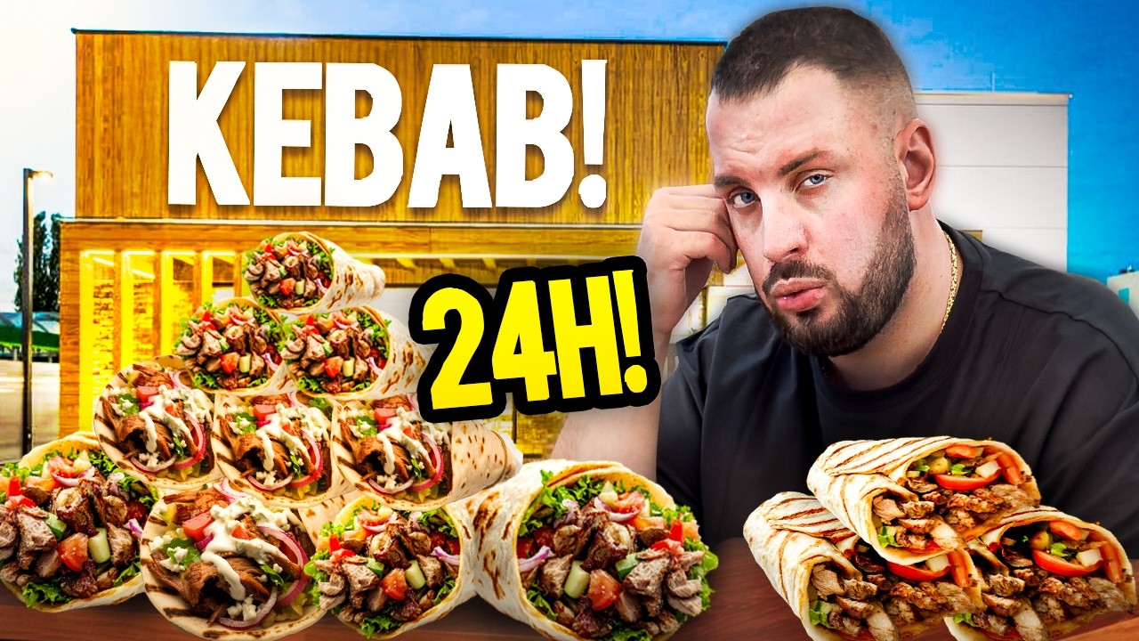 WIELKI TEST KEBABÓW PRZEZ CAŁY DZIEŃ