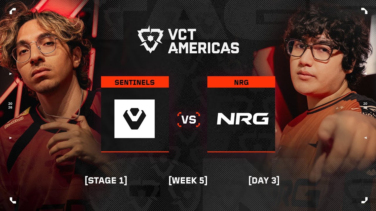 SEN vs. NRG - VCT Americas Stage 1 - Week 5 Day 3