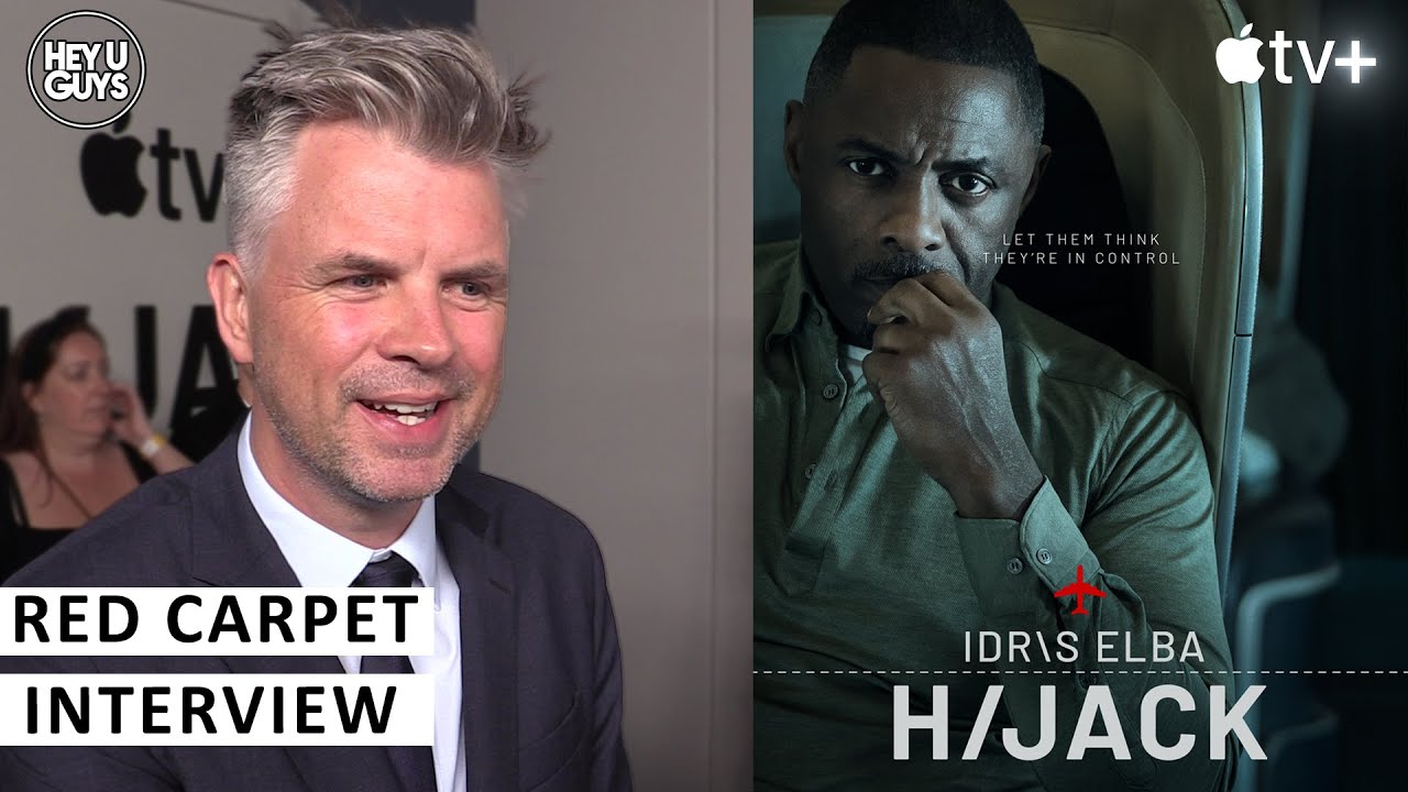 Hijack World Premiere - George Kay on the scary moment that inspired the show & Idris Elba's quality