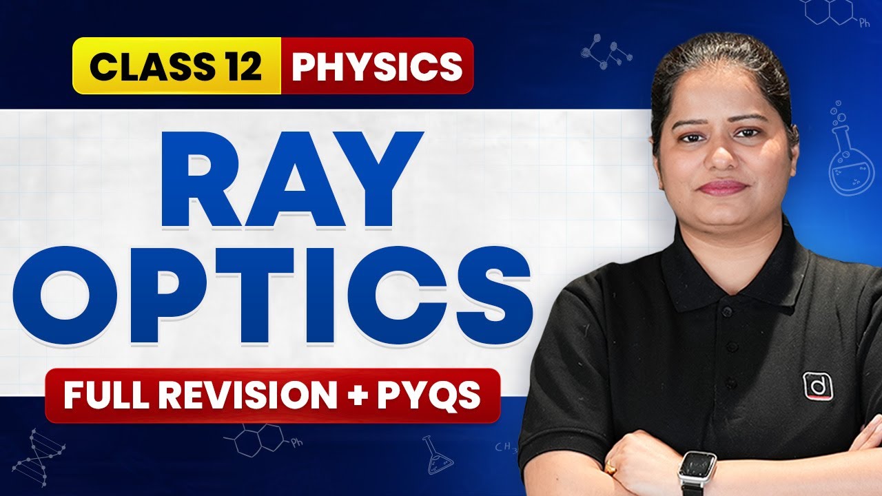 Class 12 Physics Ray Optics One Shot Revision | PYQs + Important Questions | Board Exam 2026 ✅