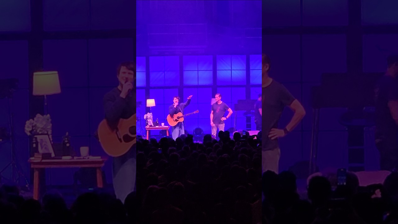 Alec Benjamin introducing his songwriter friend Sacha Skarbek - Royal Albert Hall 16 March 2025