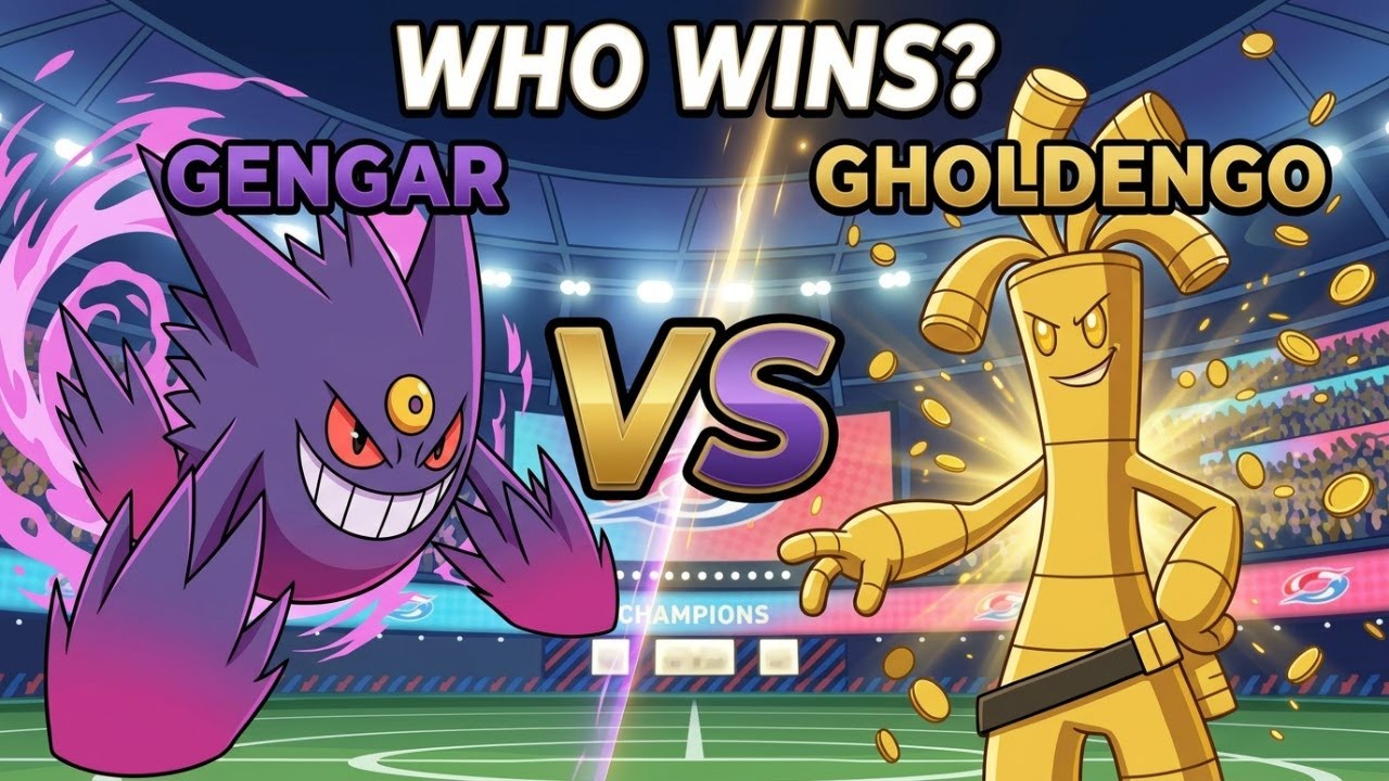 КАК РАБОТАЕТ ПРОТИВОСТОЯНИЕ ГЕНГАРА И ГОЛДЕНГО В 3 СЕЗОНЕ POKEMON CHAMPIONS?