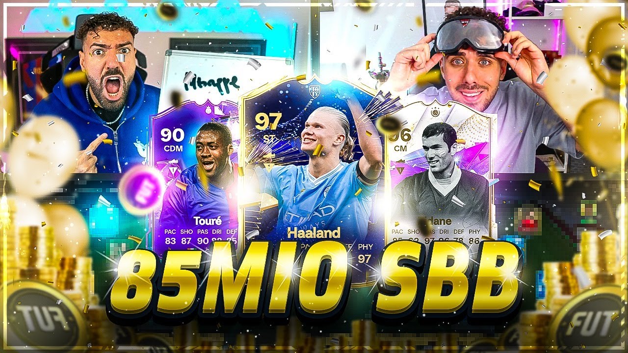 BODENLOS ☠️ 85 MIO COINS SBB🔥🔥😱 Wakez vs kleiner Cousin !! EA FC 24
