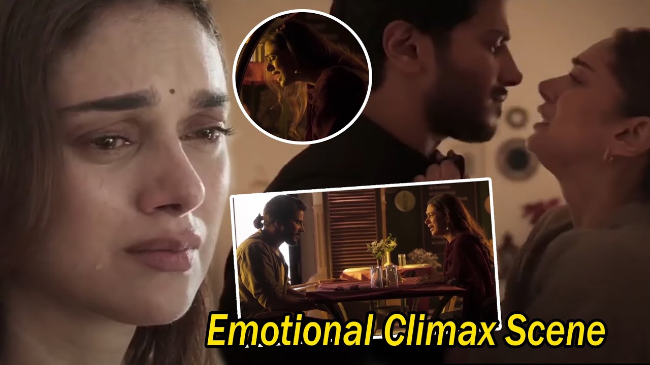 Dulquer Salmaan And Aditi Rao Hydari Emotional Scene || Hey Sinamika Movie Scenes || Movie Ticket