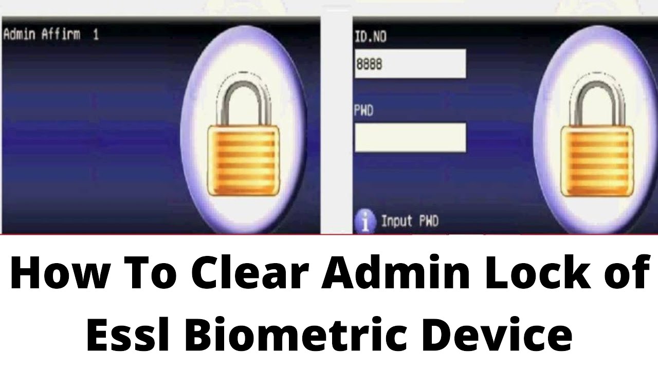 essl admin password reset | How to remove admin of essl device | Part 1