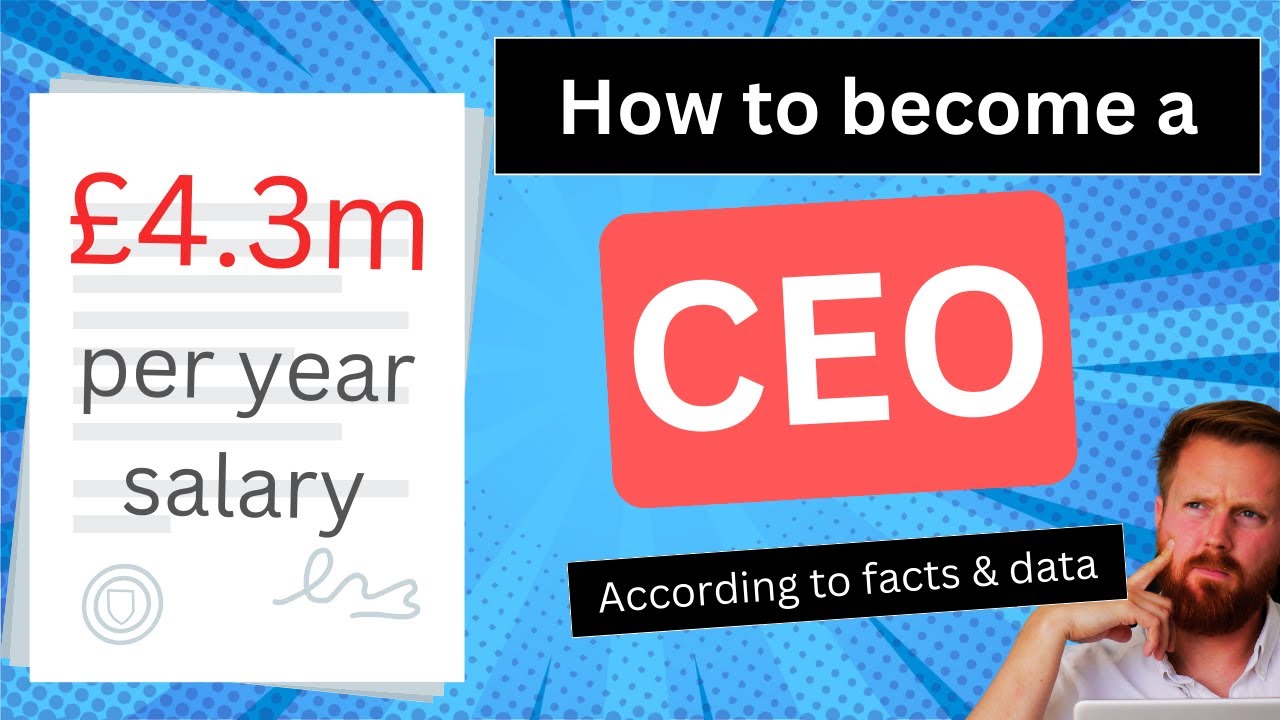 How to become a CEO (according to statistics)