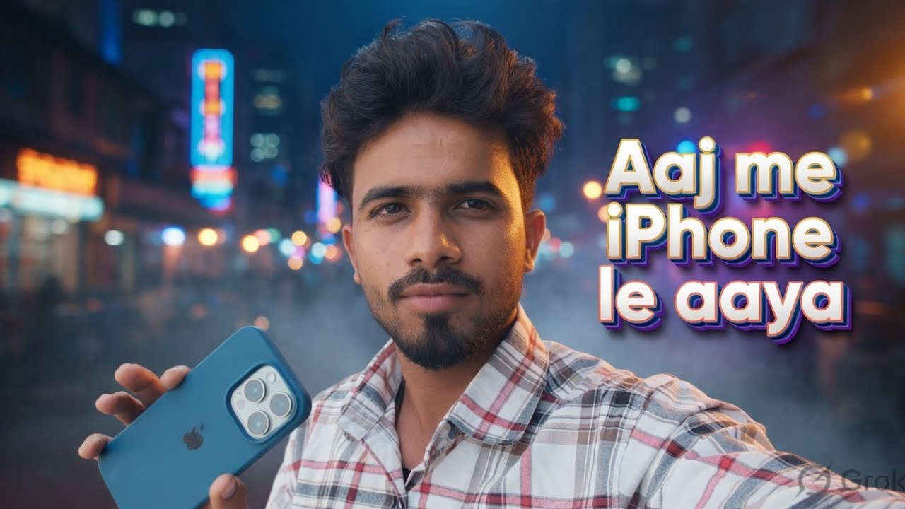 Aaj me new iPhone le aaya 