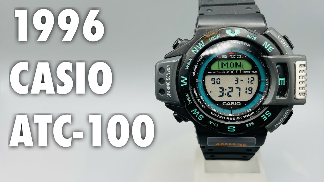 1996 Casio Pro Trek 40 and ATC 1200