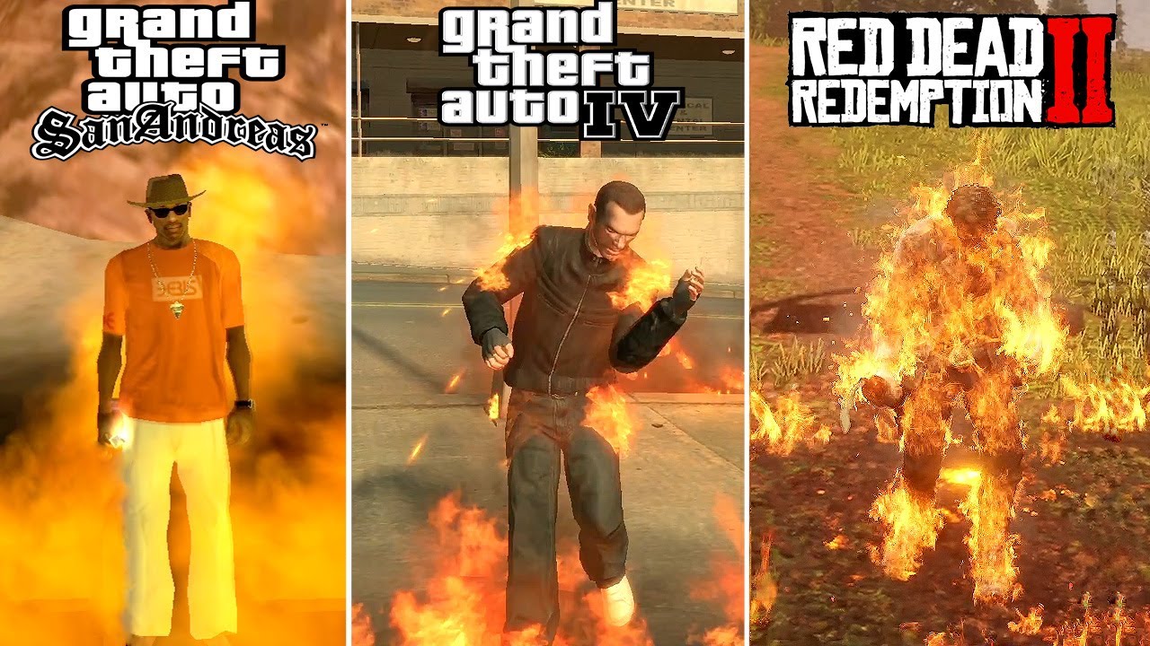 Burning To Death in Rockstar Games 1997 - 2024