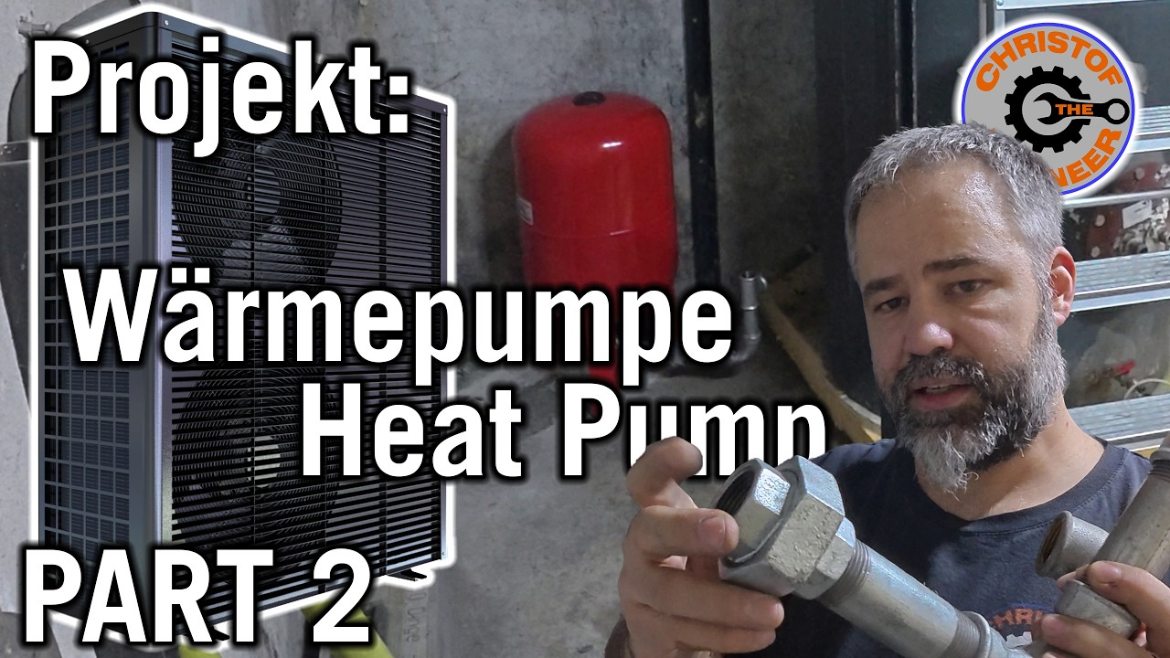 Projekt: Wärmepumpe selbst einbauen Teil 2... Druckausgleich einbauen und weitere Vorbereitungen