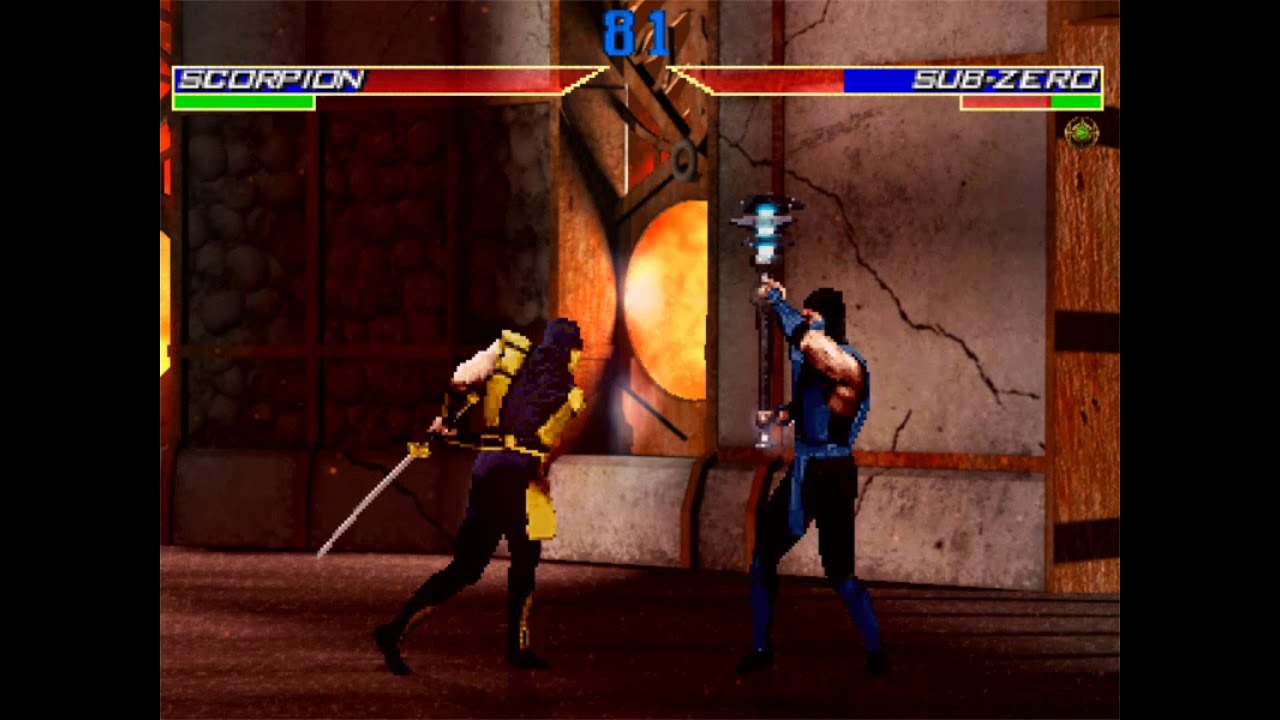 MK4 2D Scorpion VS Sub Zero