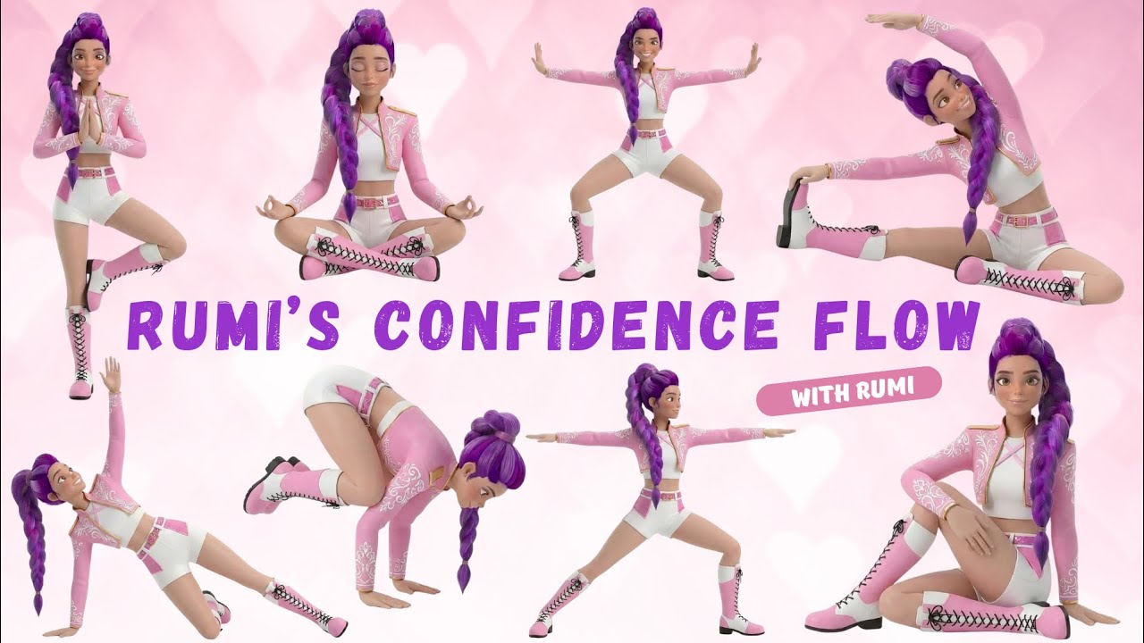 Mira’s Confidence Flow | Yoga for Relaxation & Flexibility | Yoga for Kids | KPop Demon Hunters