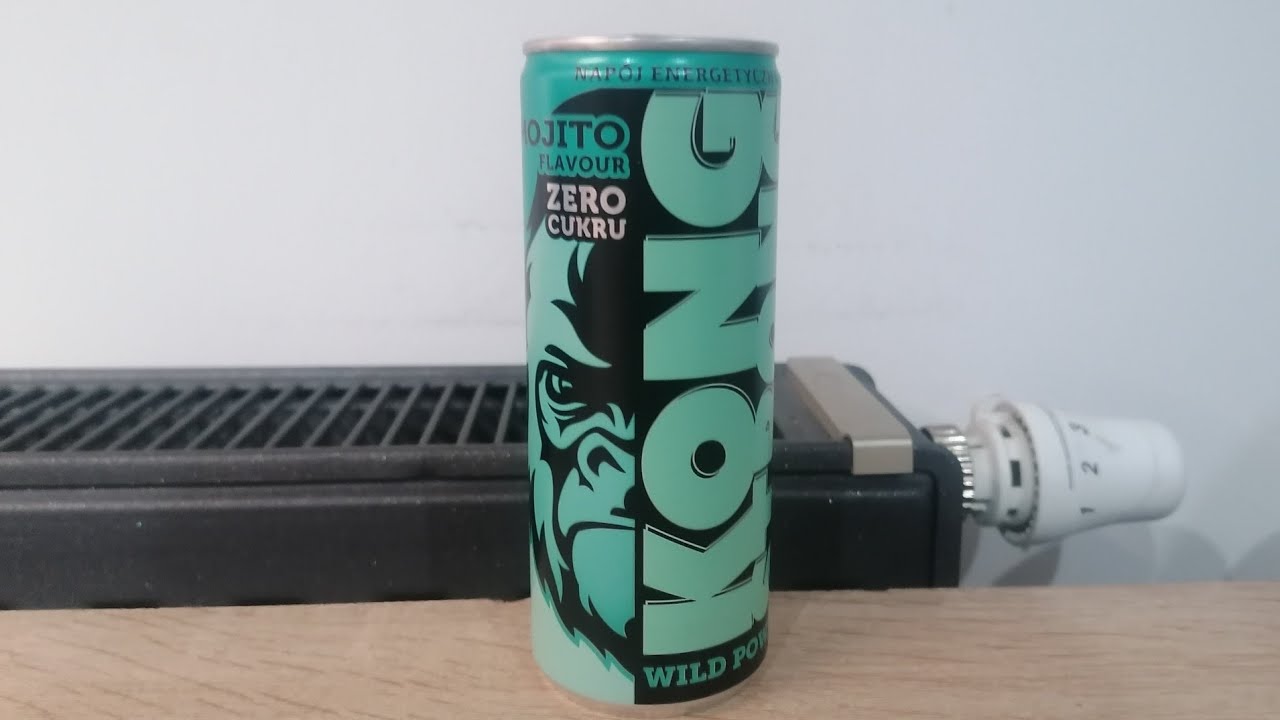 Kong Strong Mojito Zero Sugar. Test i Recenzja. Lepszy od Cukrowego? 